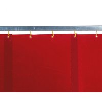 Svařovací lamelová zástěna KEMPER červená 1600x570mm