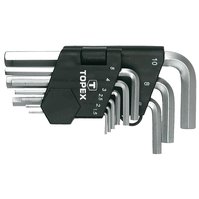 TOPEX Sada klíčů imbus 1,5-10 mm 9 dílů krátké
