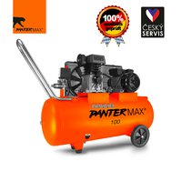 PANTERMAX® AirFlow® 100 Kompresor olejový, zásobník 100l, 8Bar, 2,2kw, 1píst/řemen, 97dB, 950 ot./mi