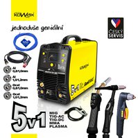 KOWAX® GeniWeld®5v1 200 Svař. invertor MIG/PLASMA/ACTIG/DCTIG/MMA