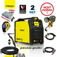 KOWAX® GeniTig® 220AC/DC LCD, Svař. invertor, set 02